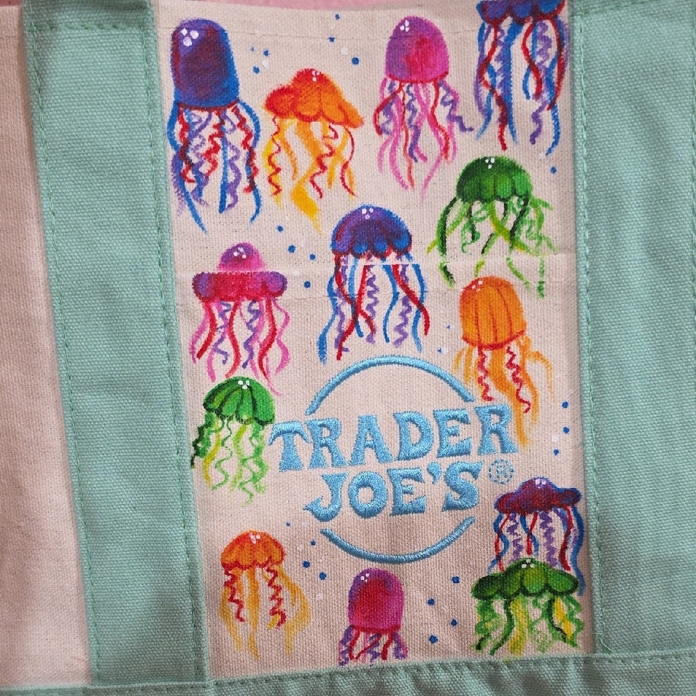 Trader Joe's Jellyfish Tote Bag
